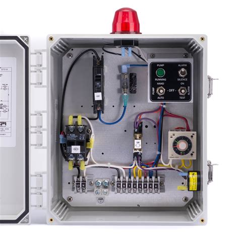 septic tank pump control panels